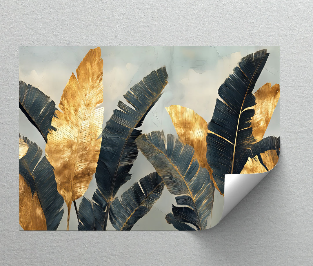 Tropical Banana Leaf - Canvas Wall Art | Artwork Canvas