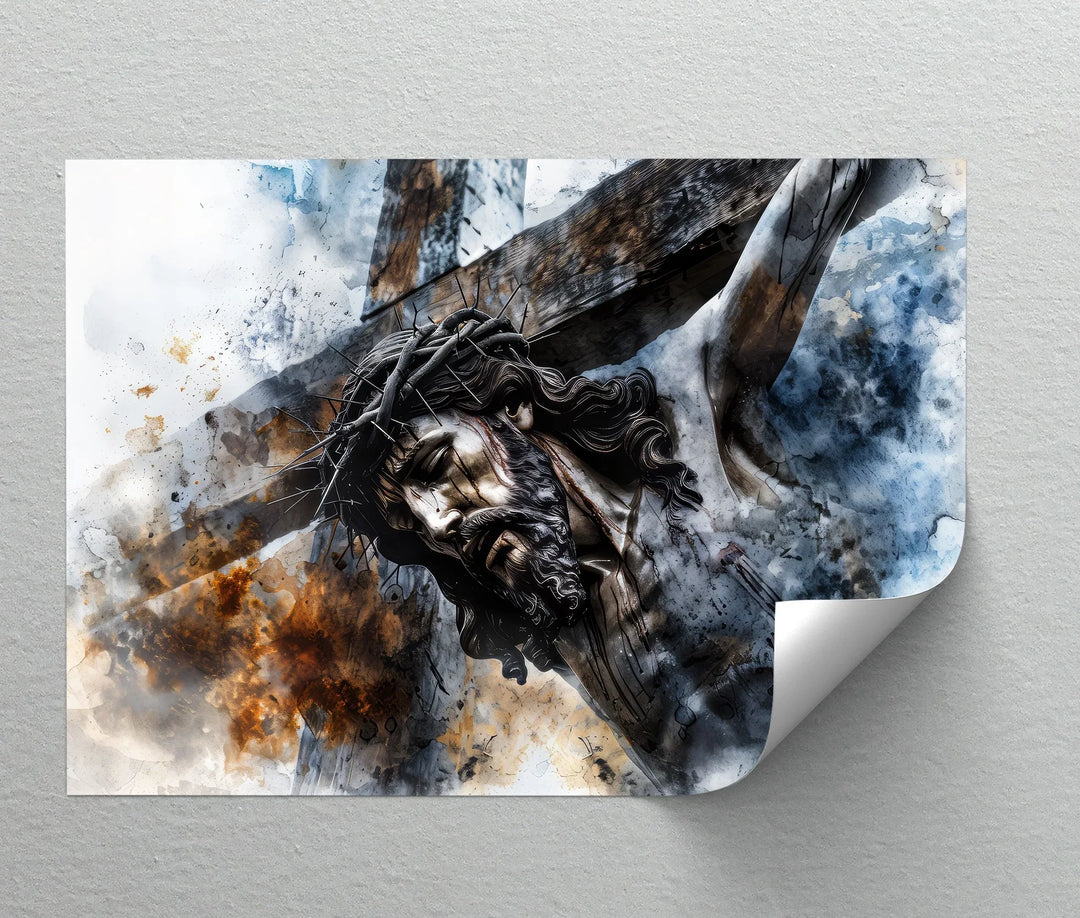 Crown of Thorns – Crucifixion of Jesus Canvas Print
