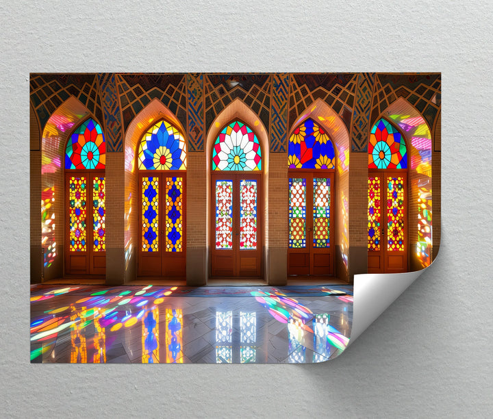 Prismatic Harmony – Persian Canvas Print