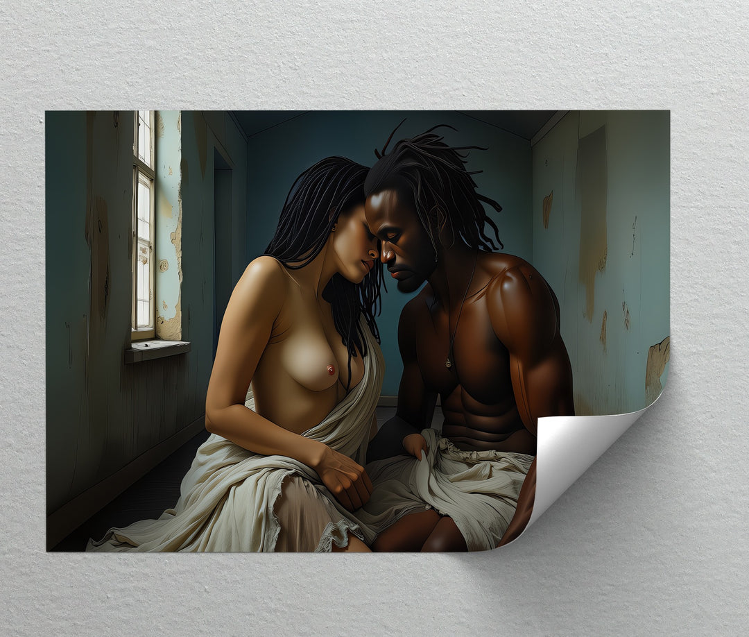 Still Together – Abstract Canvas Print | Sexy Canvas Artwork