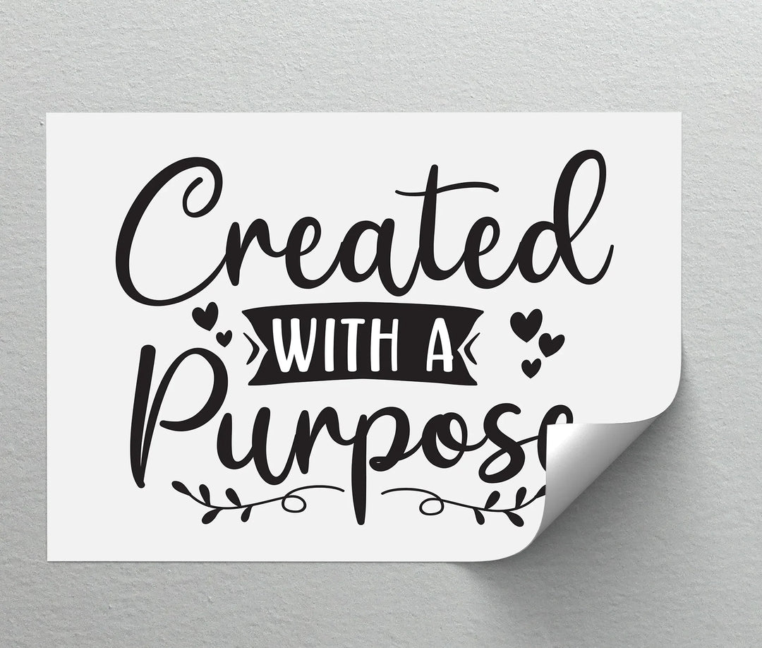 Hand lettered faith quote canvas for home decor

