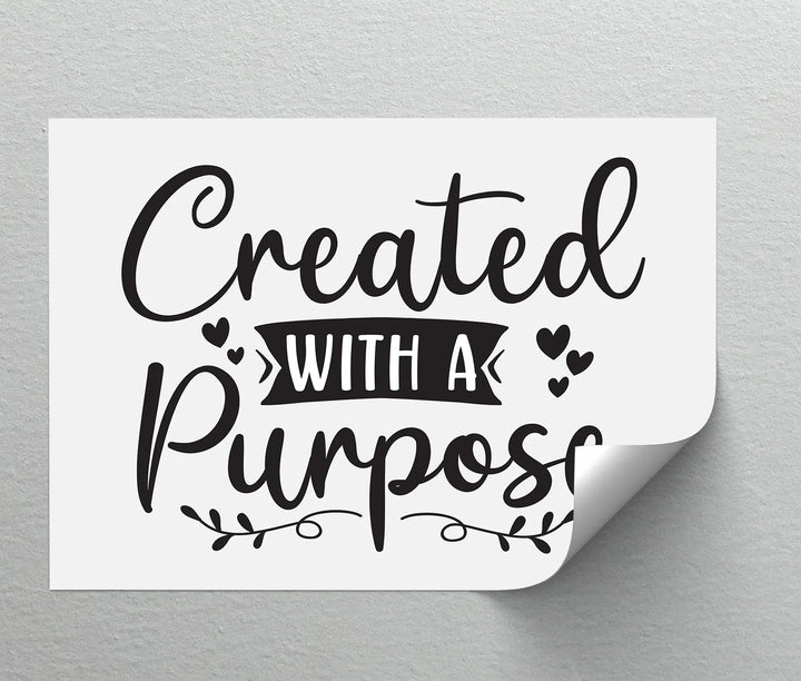 Hand lettered faith quote canvas for home decor

