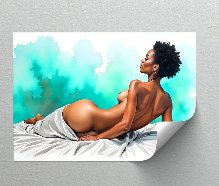 Nude Muse Empowered - Erotic Canvas Wall Art | Nude Art