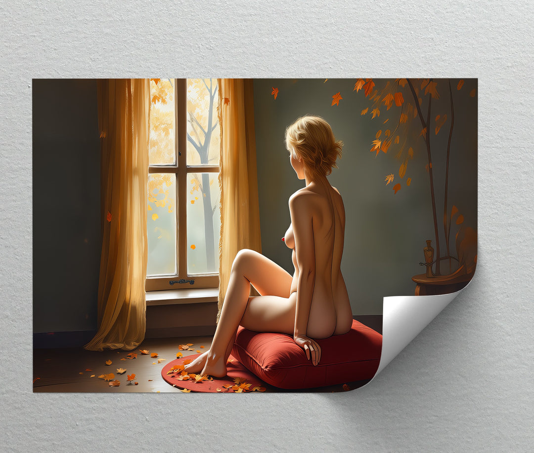Autumn Reverie – Erotic Canvas Wall Art | Biggest Canvas Art