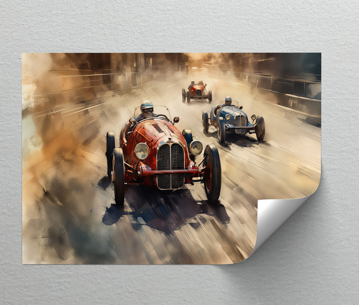 Grand Prix Glory – Car Canvas Print