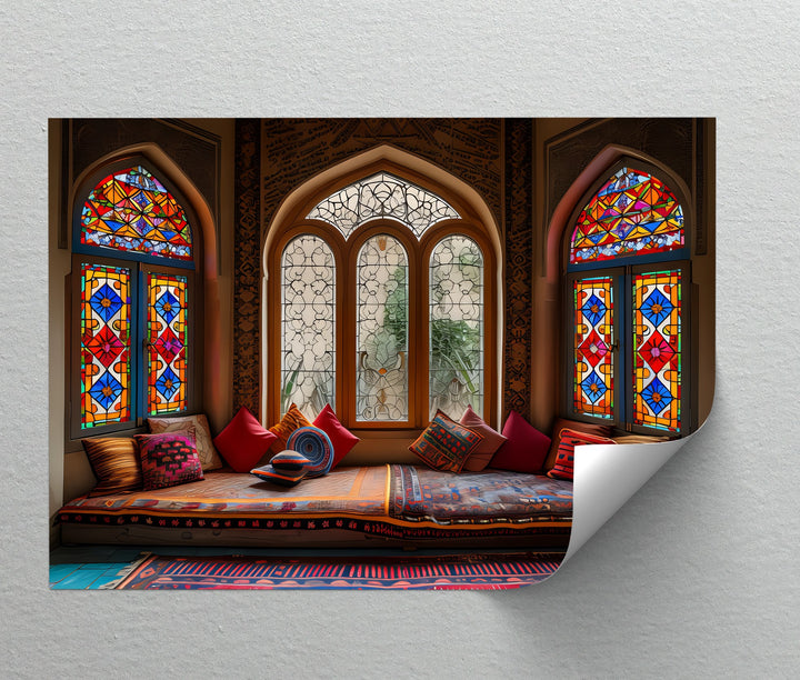 Radiant Persian Nook – Persian Canvas Print