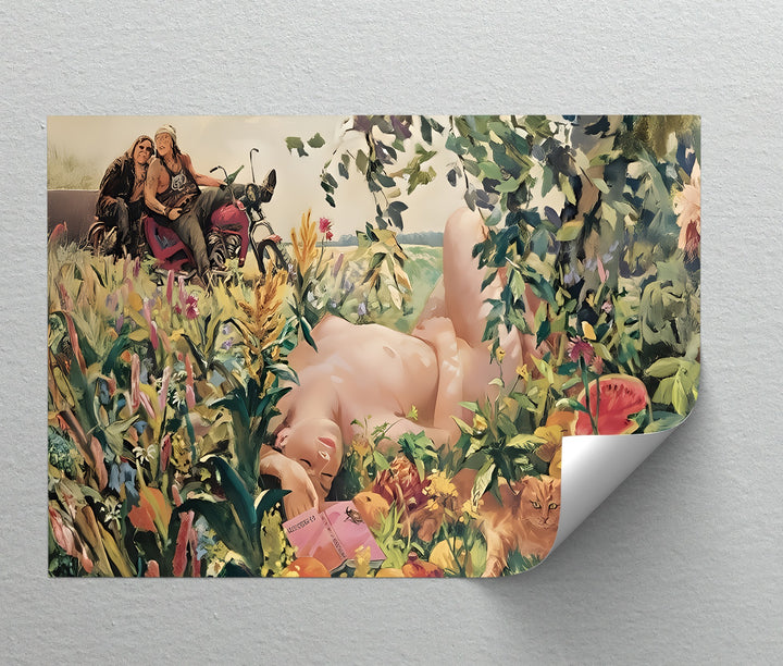 Garden of Delirium – Erotic Canvas Wall Art | Framed Art
