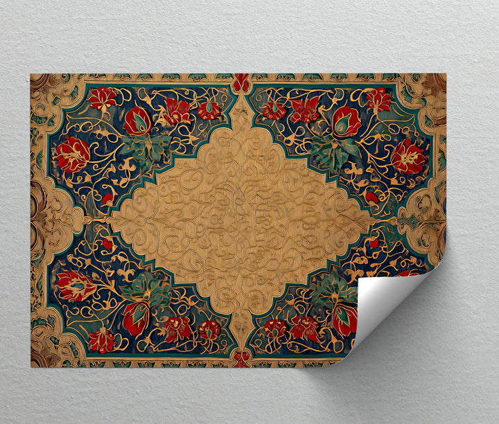 Moonlit Rider – Persian Canvas Art