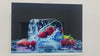 Ice Fruit Kitchen Tempered Glass Wall Art