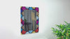 Stained Tempered Glass Wall Mirror