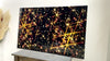 Galaxy Space Stars Tempered Glass Wall Art