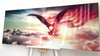 American Eagle Tempered Glass Wall Art