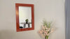 Solid Color Tempered Glass Wall Mirror