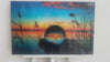Lake Landscape Tempered Glass Wall Art