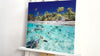 Tropical Fish Tempered Glass Wall Art