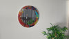 Stained Tempered Glass Wall Mirror