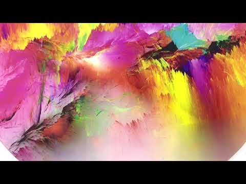 Bunte reflektierende abstrakte runde Glaswandkunst