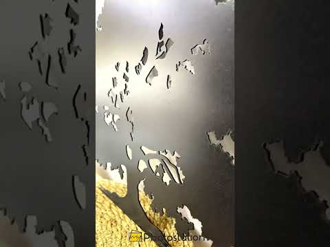 Roble Majestuoso – Arte mural de metal con forma de árbol de la vida