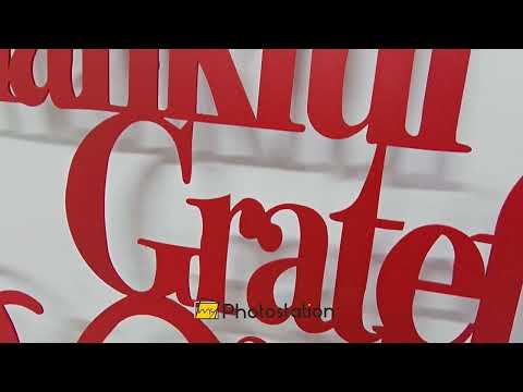 Thankful Grateful Blessed Metal Wall Art – Inspirational Home Decor