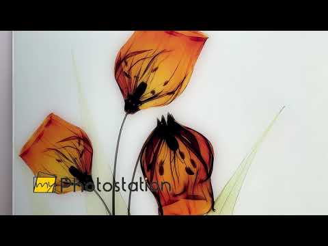 Albert Koetsier Lily of the Valley Glass Wall Art
