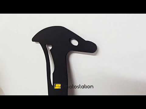 Croix cloutée–Puissant chrétien Décoration Murale Métal