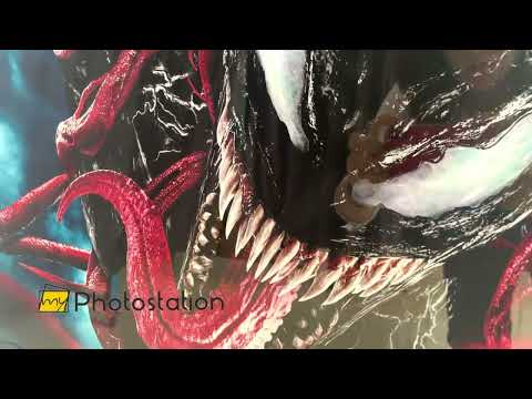 Marvel Venom – „Let There Be Carnage“ – Glaswandkunst