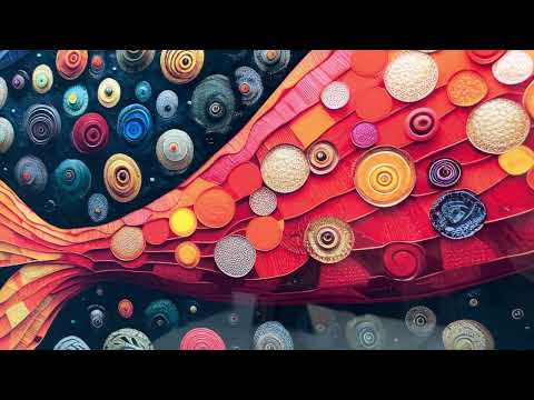 Bunte Clownfisch-Wandkunst aus Glas