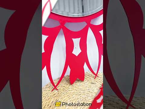 Chiave greca rotonda decorativa Specchio da Parete – Decorazione da parete con specchio classico moderno