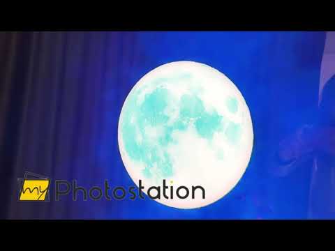 Full Moon Glass Wall Art – A Mesmerizing Lunar Elegance for Your Space