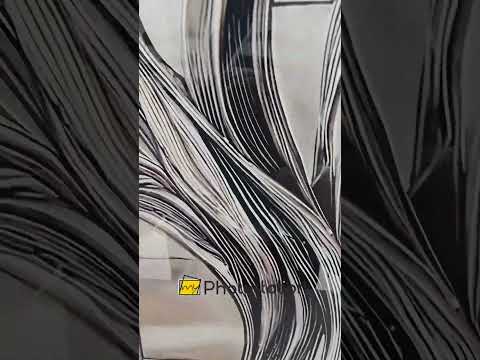 Radiant Silver Tree – Design geometrico delle piastrelle Quadri da Parete in Vetro