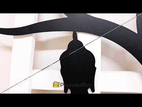 Buda de loto Decoración De Pared Metal – Decoración de siluetas meditativas