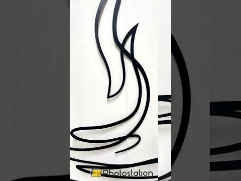Llave griega redonda decorativa Espejo De Pared – Decoración de pared con espejo clásico moderno