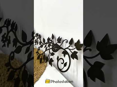Llave griega redonda decorativa Espejo De Pared – Decoración de pared con espejo clásico moderno