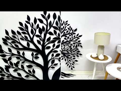 Albero della vita – Simbolico Decorazioni Murali in Metallo