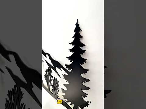 Alpine Adventure – Skier Mountain Metal Wall Art