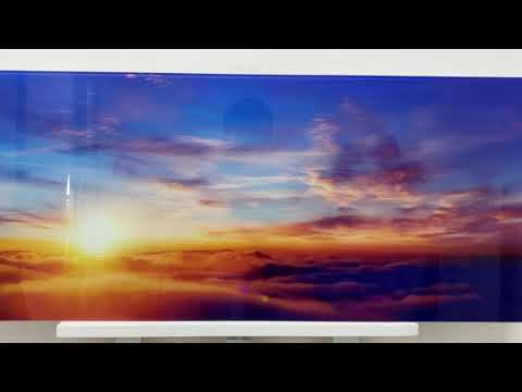 Über den Wolken: Ein atemberaubender Sonnenaufgang auf Glaswandkunst