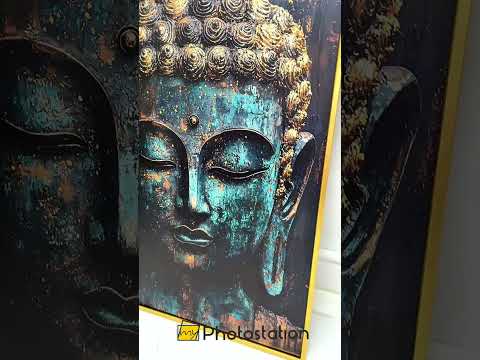 لوحة جدارية لبوذا - دينية لوحات زيتية جدارية