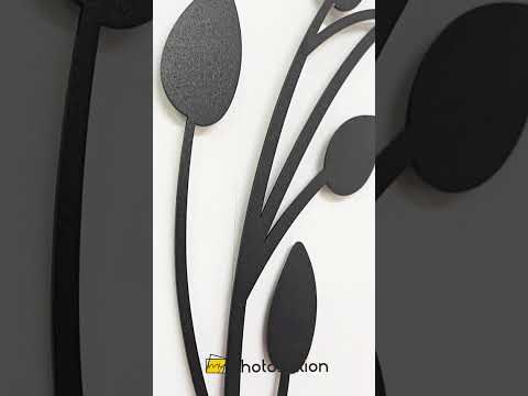 Harmony in Flight – Bird Wreath Metal Wall Art