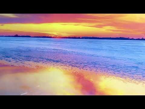 Himmel Wolken Sonnenuntergang Landschaft Glas Wandkunst