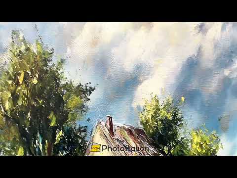 Field Path – Landscape Oil Painting