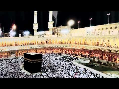 Mecca Al Haram Kaaba Glass Wall Art