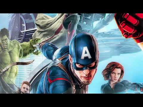 Avengers Glaswandkunst
