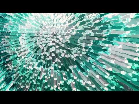 Emerald Green Abstract  Paintings on Tempered Glass