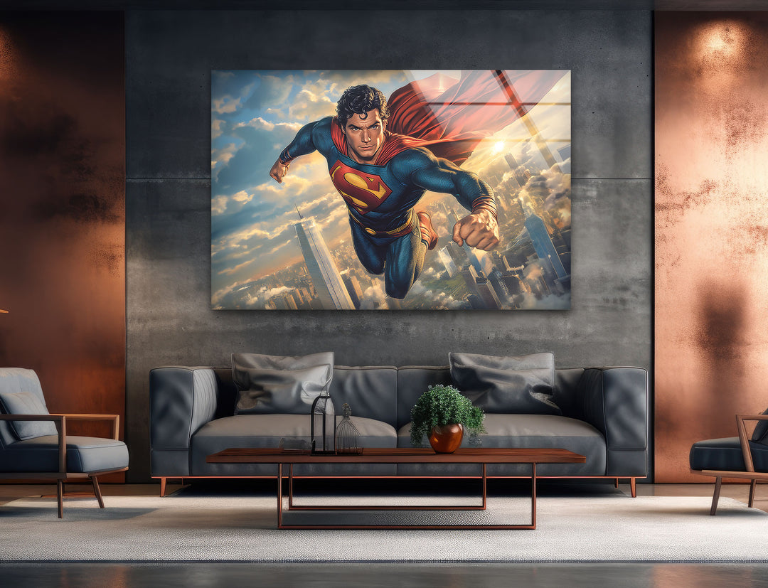 Stunning superheroes artwork featuring dynamic action scenes and detailed illustrations
