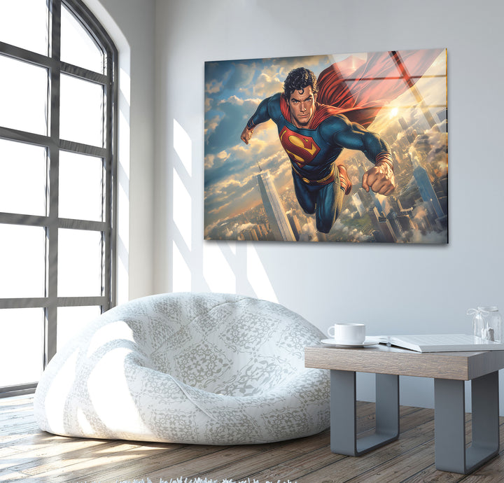 Bold superheroes wall art featuring action-packed designs to energize your decor
