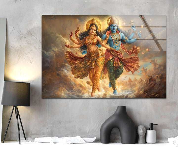 Radhakrishna Glass Wall Art art glass wall art, glass wall art pictures
