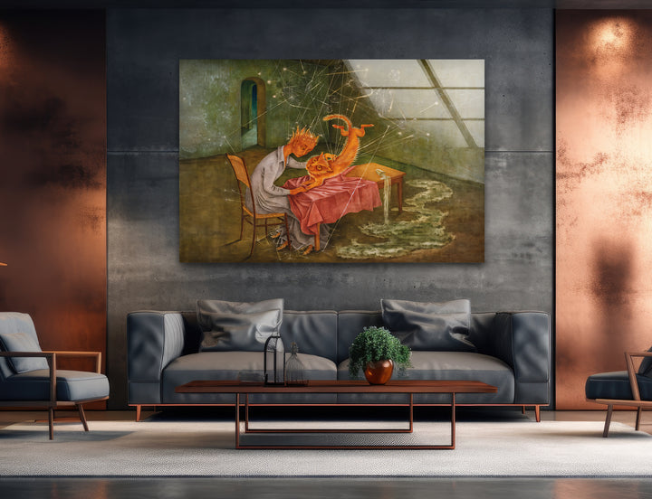 Landscape paintings by famous artists showcasing picturesque views and rich artistic details

