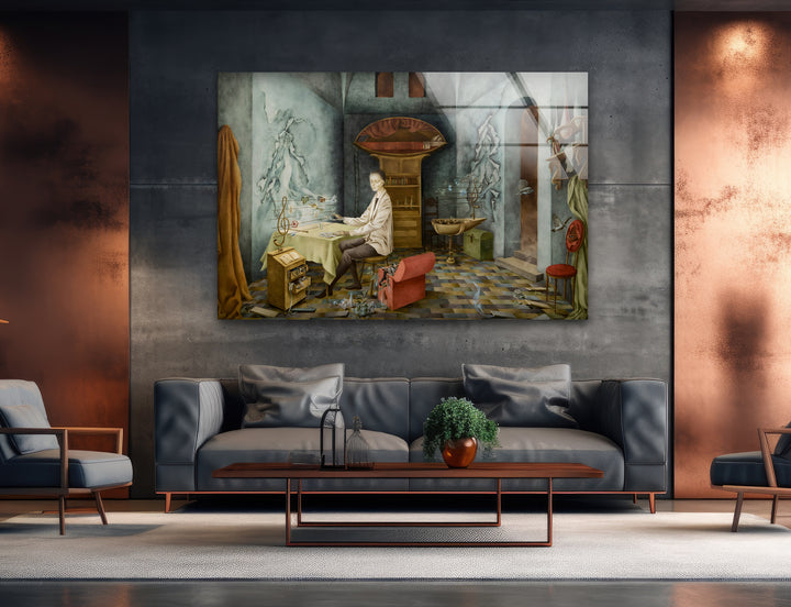 Famous landscape art capturing the beauty of nature with bold brushstrokes and vibrant tones
