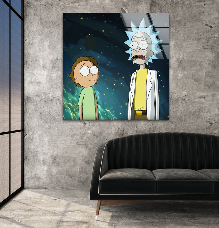 Whimsical cartoon art highlighting expressive characters and a vibrant animation-inspired design
