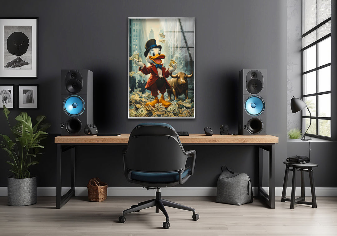Charming animated art that brings a magical cartoon world to life through intricate designs and lively hues
